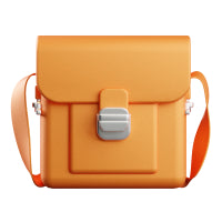 Orange satchel